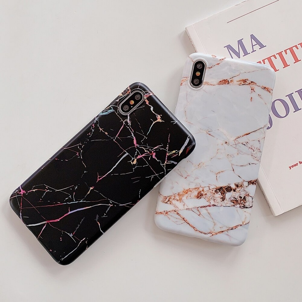 ⚠️LAST iPhone 7 Plus / 8 Plus Black Marble case - Picture 3 of 7